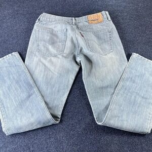 Levis 511 Jeans Mens 31x30 Light Wash Blue Denim Slim Straight Casual Fit